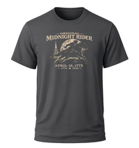 Patriotic Christian T-Shirt | Midnight Rider April 18 1775 America 250th Tee | Liberty-In-One | Liberty & Victory
