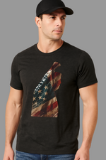 Victory In One™ – Patriotic Resolve Silhouette Tee | Triblend Premium