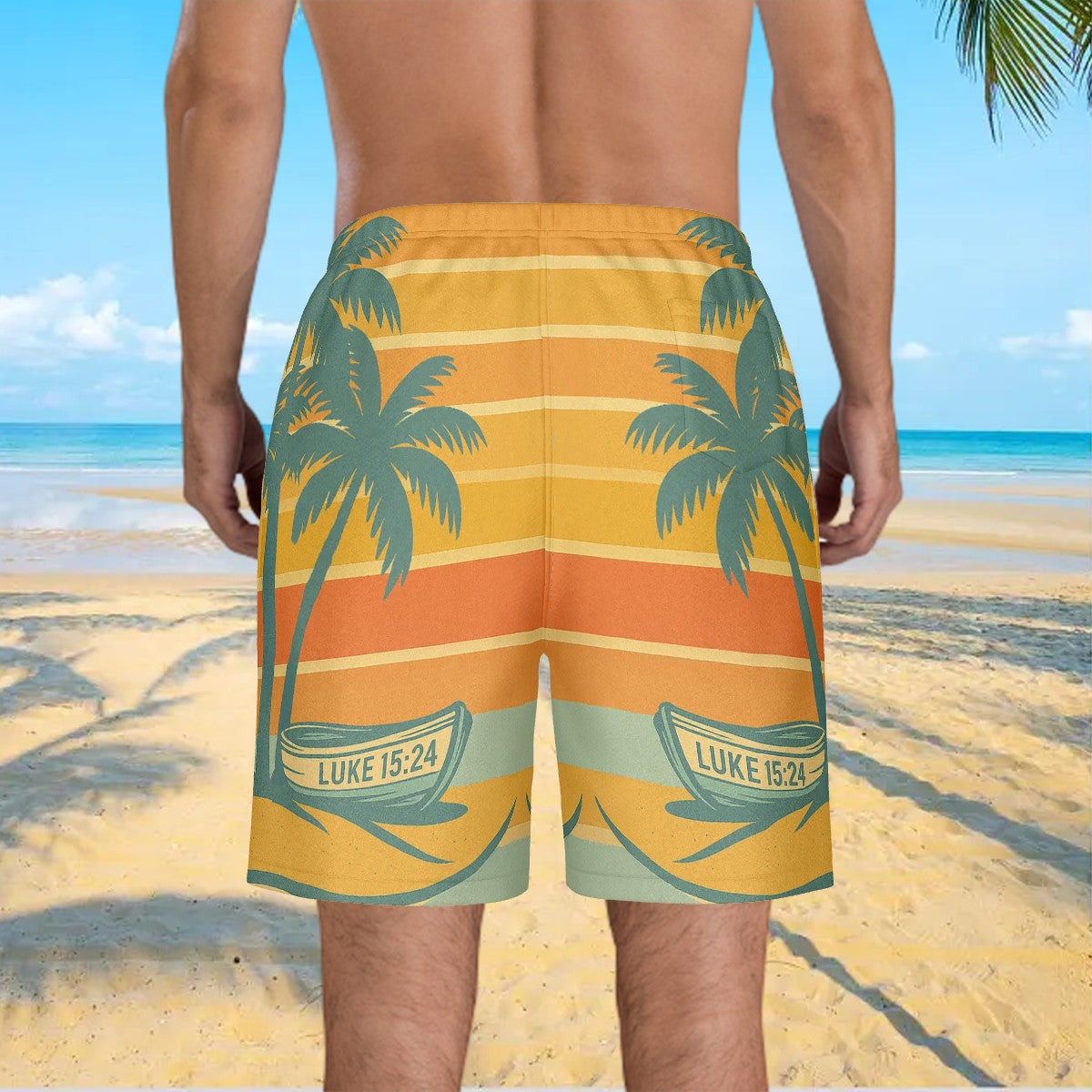 Salt & Salvation – Luke 15:24 Coastal Board Shorts