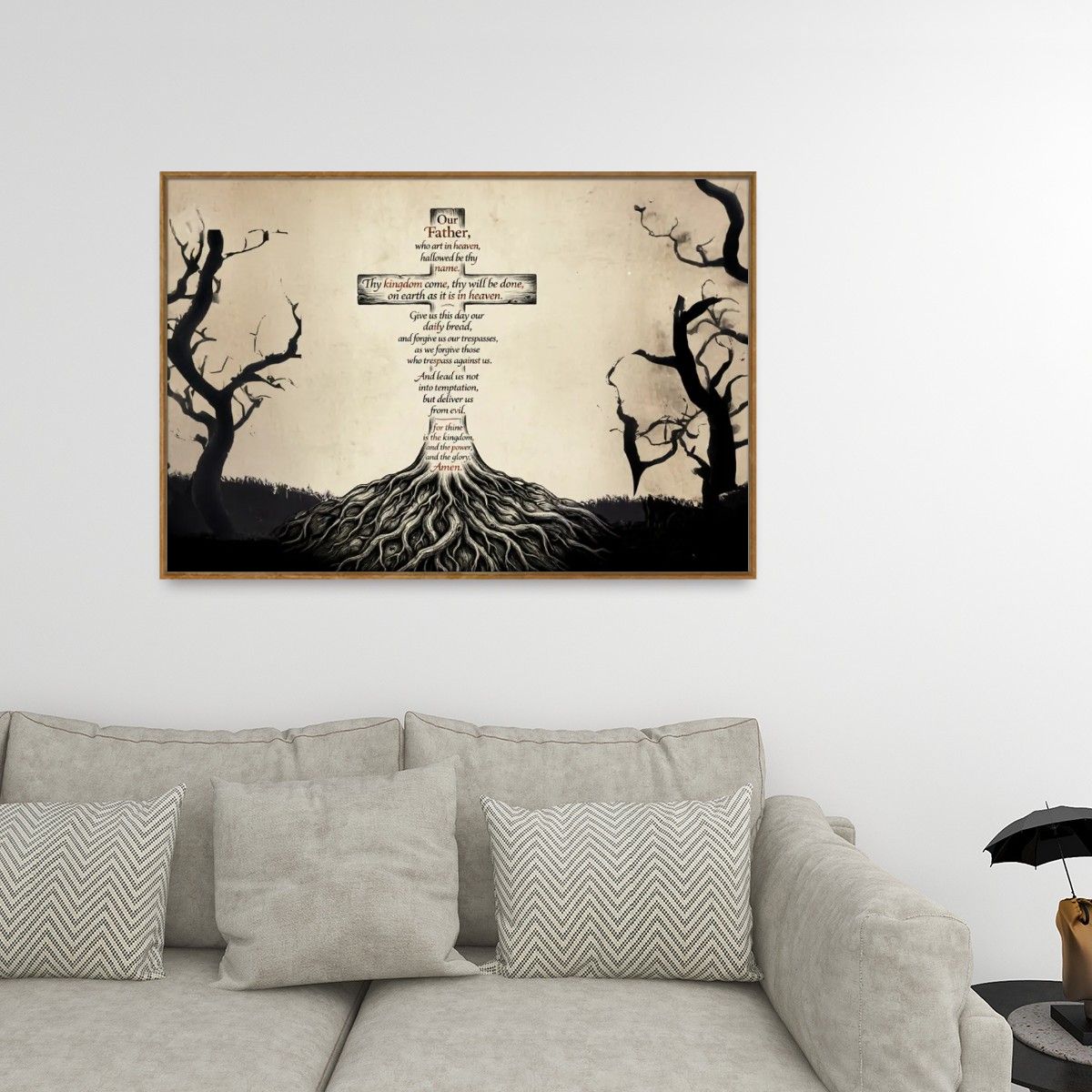 Frameable Canvas Prints Wall Art (Horizontal)