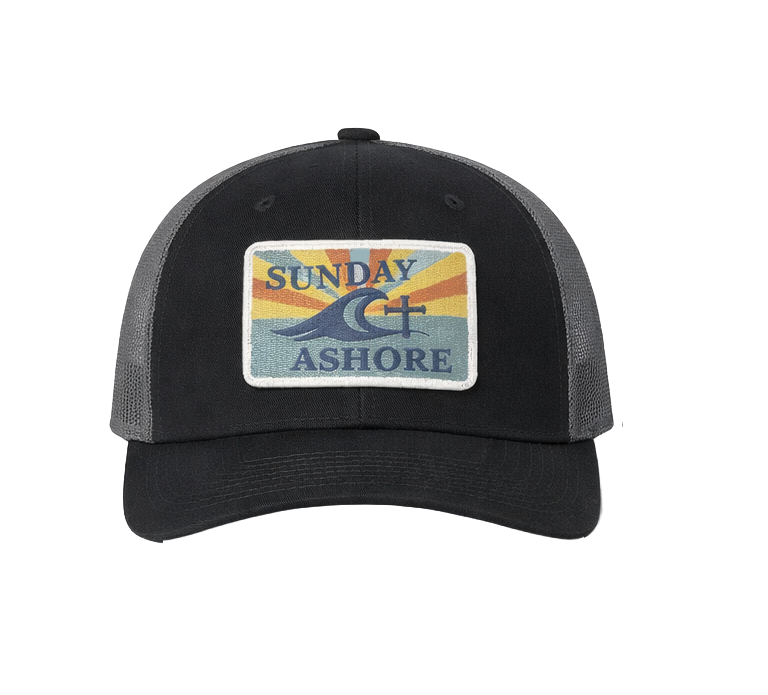 Sunday Ashore - Richardson 115 Premium Embroidered Low Profile Trucker Hat