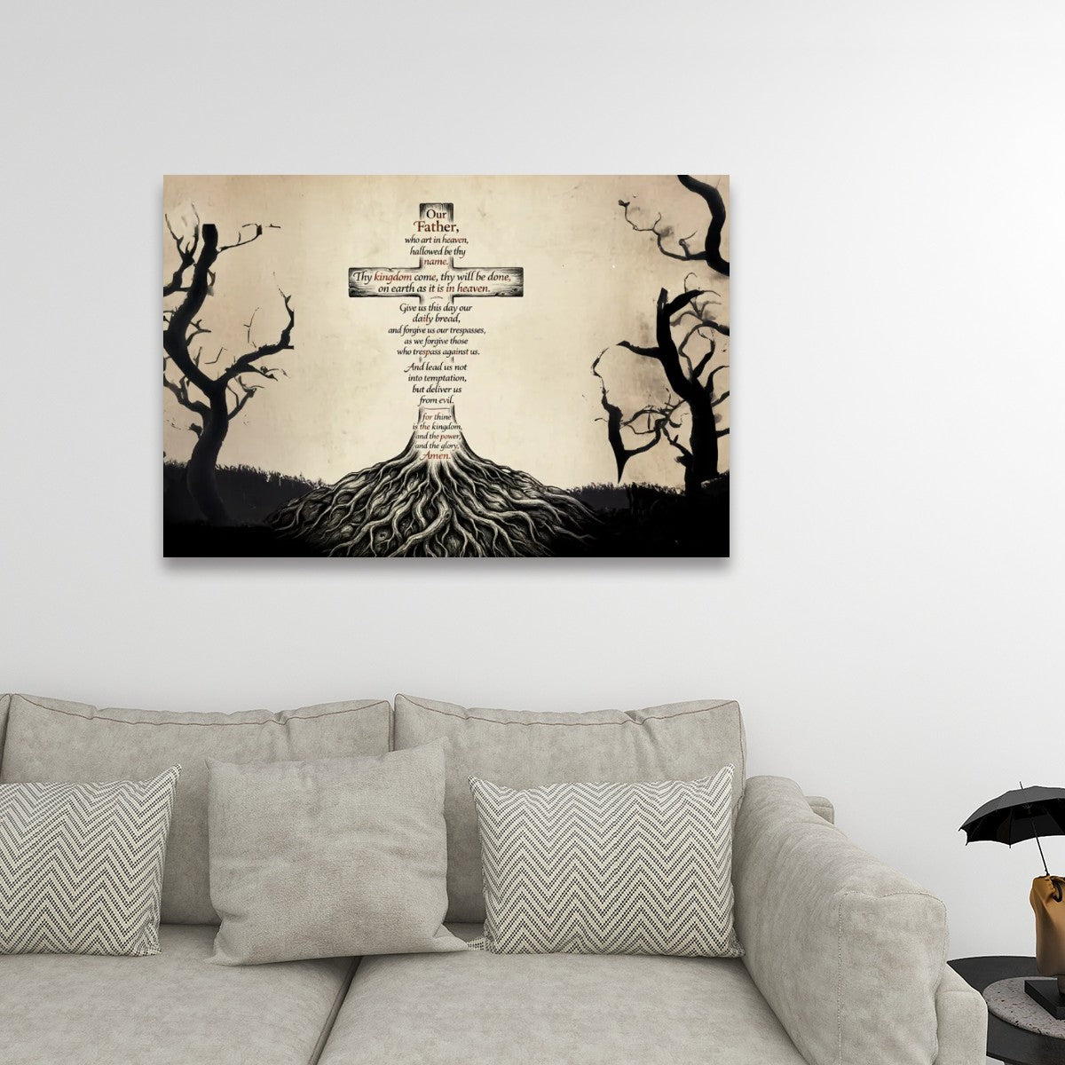 Frameable Canvas Prints Wall Art (Horizontal)