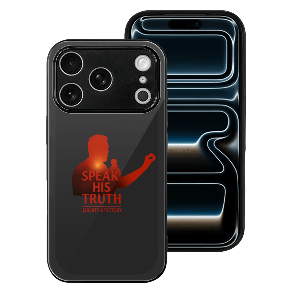 Speak His Truth | Glass iPhone Case