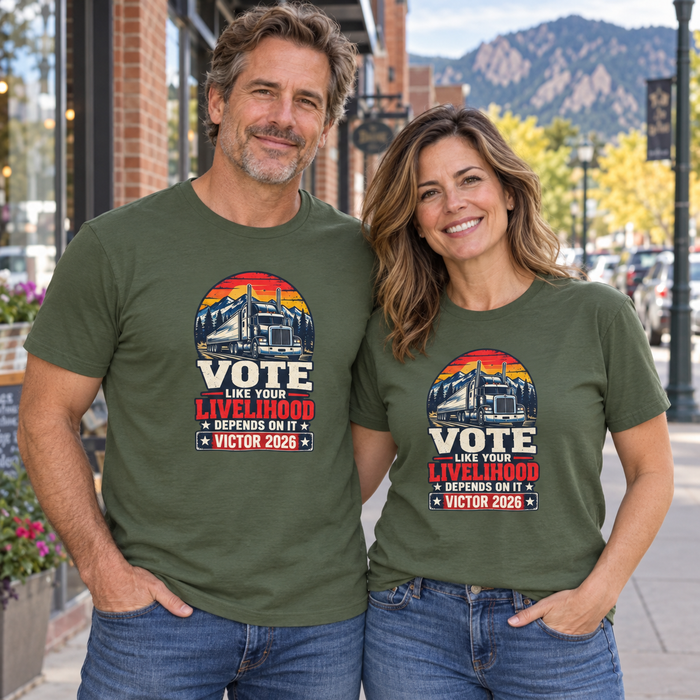 Vote Like Your Livelihood — Trucker Edition