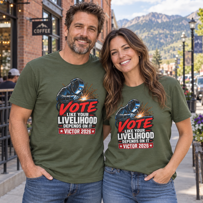Vote Like Your Livelihood — Welding Edition