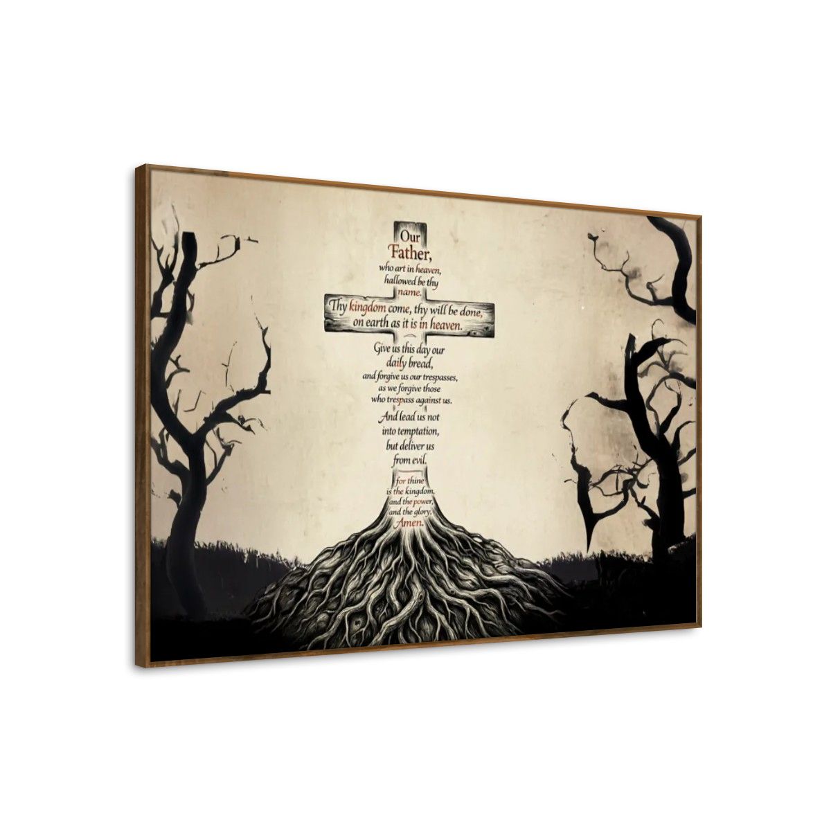 Frameable Canvas Prints Wall Art (Horizontal)