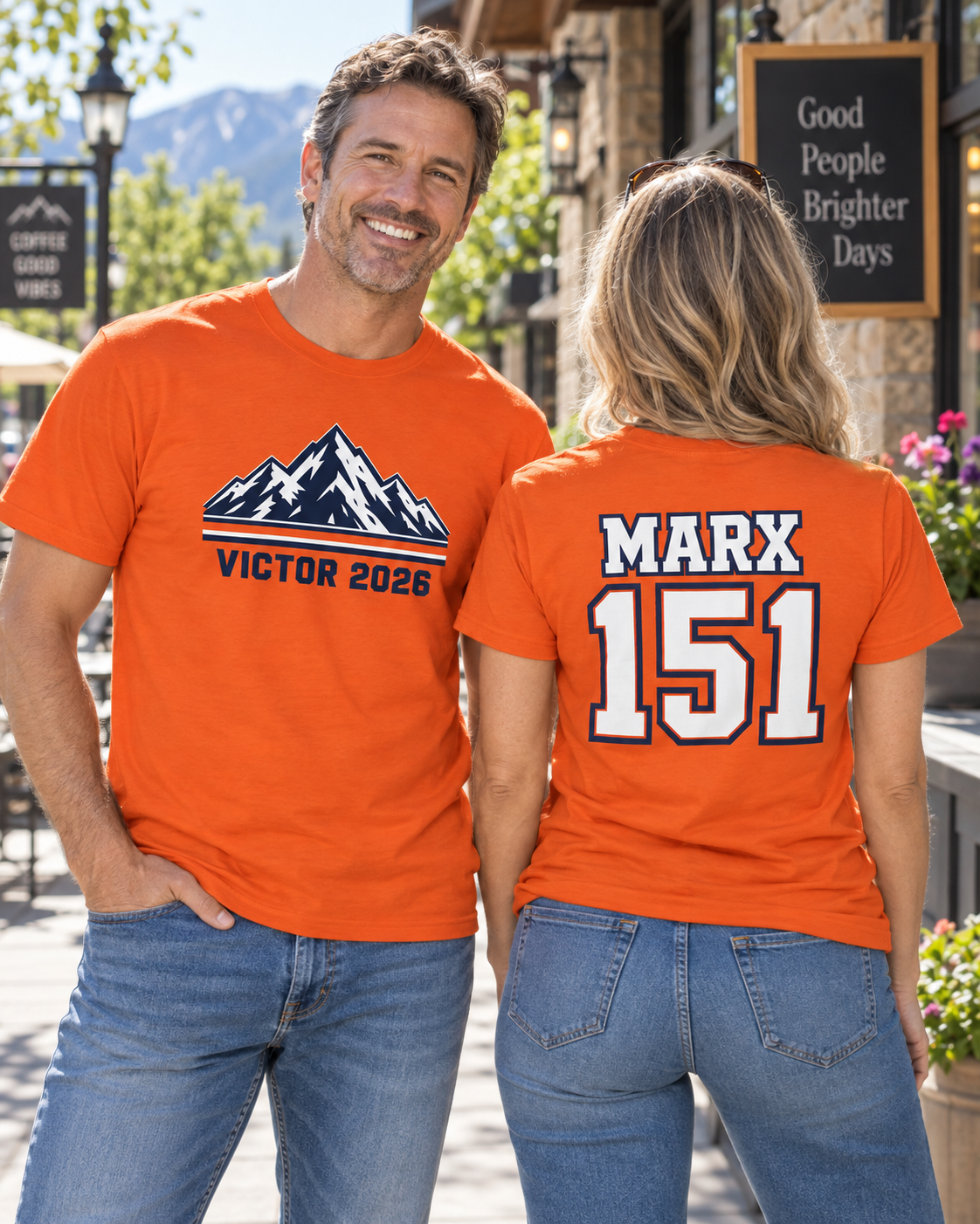 Coloradans for Victor Marx | Victor 2026 Mountain MARX 151 T-Shirt | CFVM | Liberty & Victory Co.