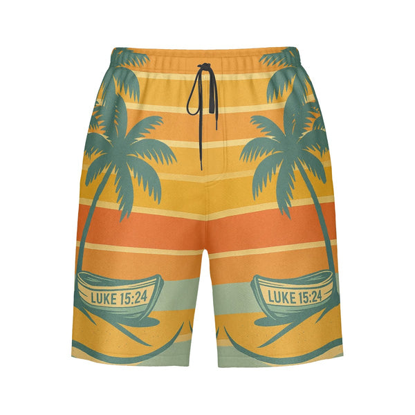 Salt & Salvation – Luke 15:24 Coastal Board Shorts