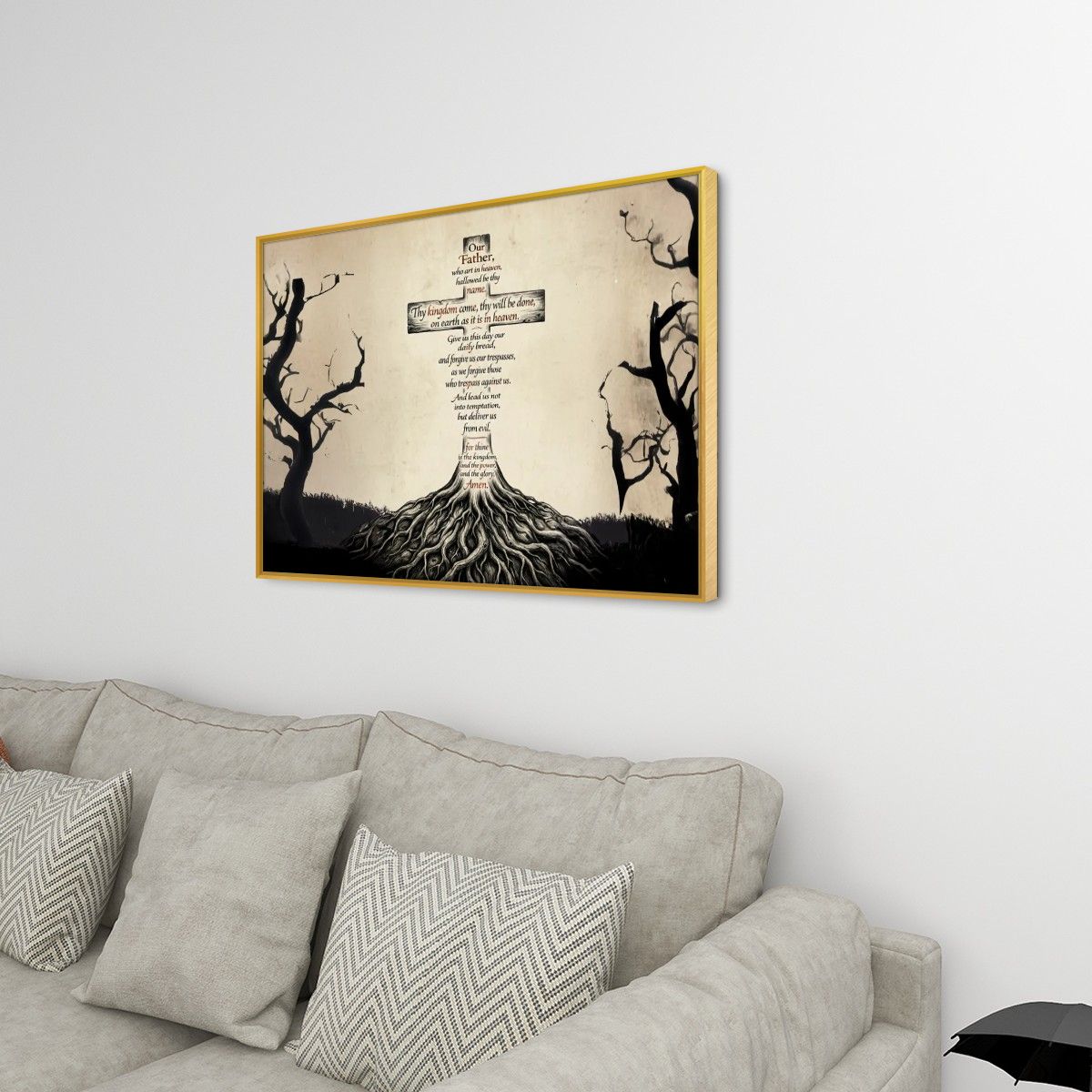 Frameable Canvas Prints Wall Art (Horizontal)