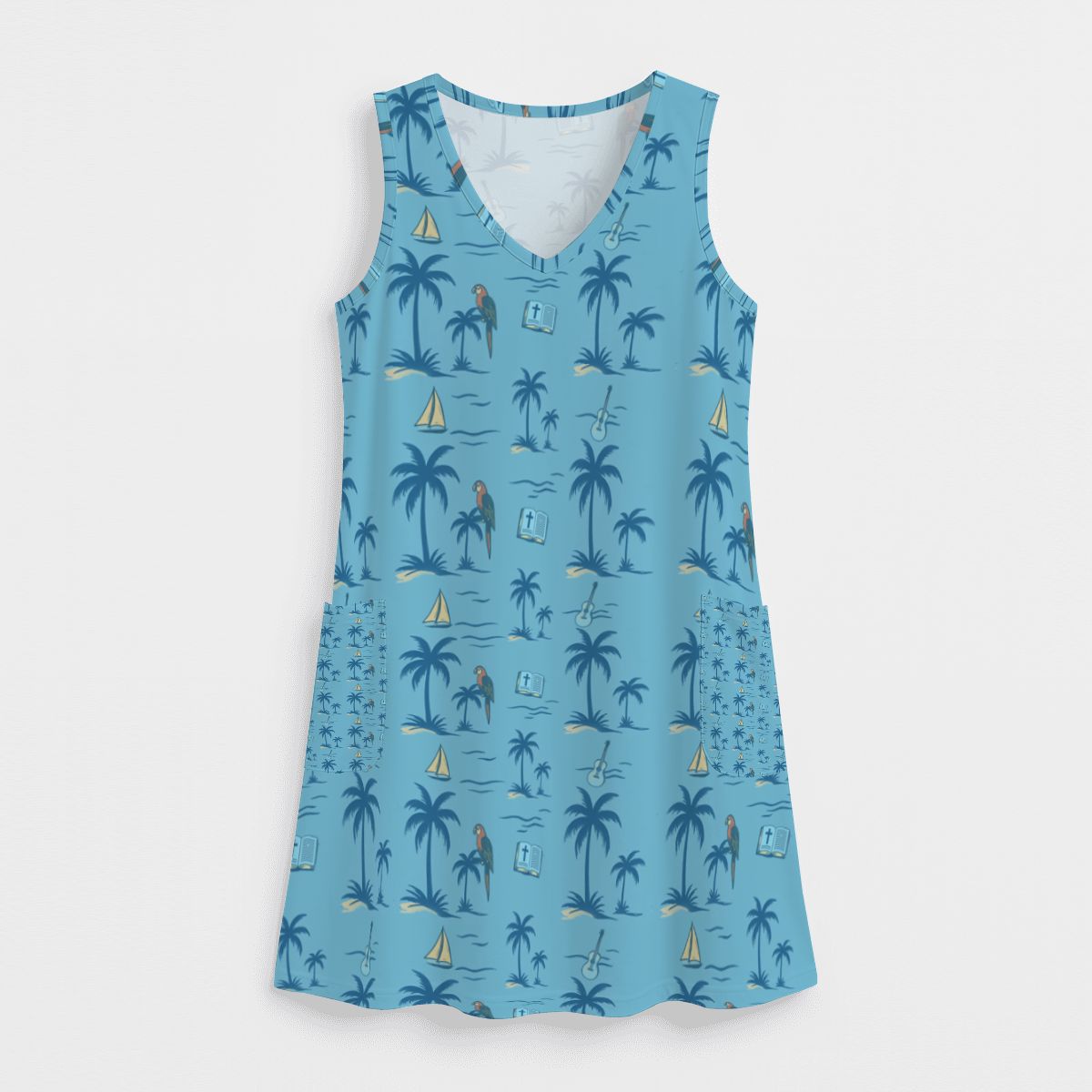 Salt & Salvation – Coastal Gospel Beach Breazy Dress
