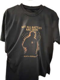 Not All Battles Are Seen | Spiritual Warfare Faith Tee