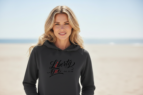 Liberty-In-One Embroidered Hoodie | Premium Faith Pullover