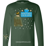World’s Best Cup of Coffee – Premium Holiday Long-Sleeve