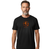 Christian Veteran T-Shirt | Faith Warrior Prepared Through Pain Graphic Tee | Liberty & Victory