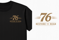 Christian Patriotic T-Shirt | Spirit of '76 Restore the Roar 1776–2026 Signature | Liberty-In-One | Liberty & Victory