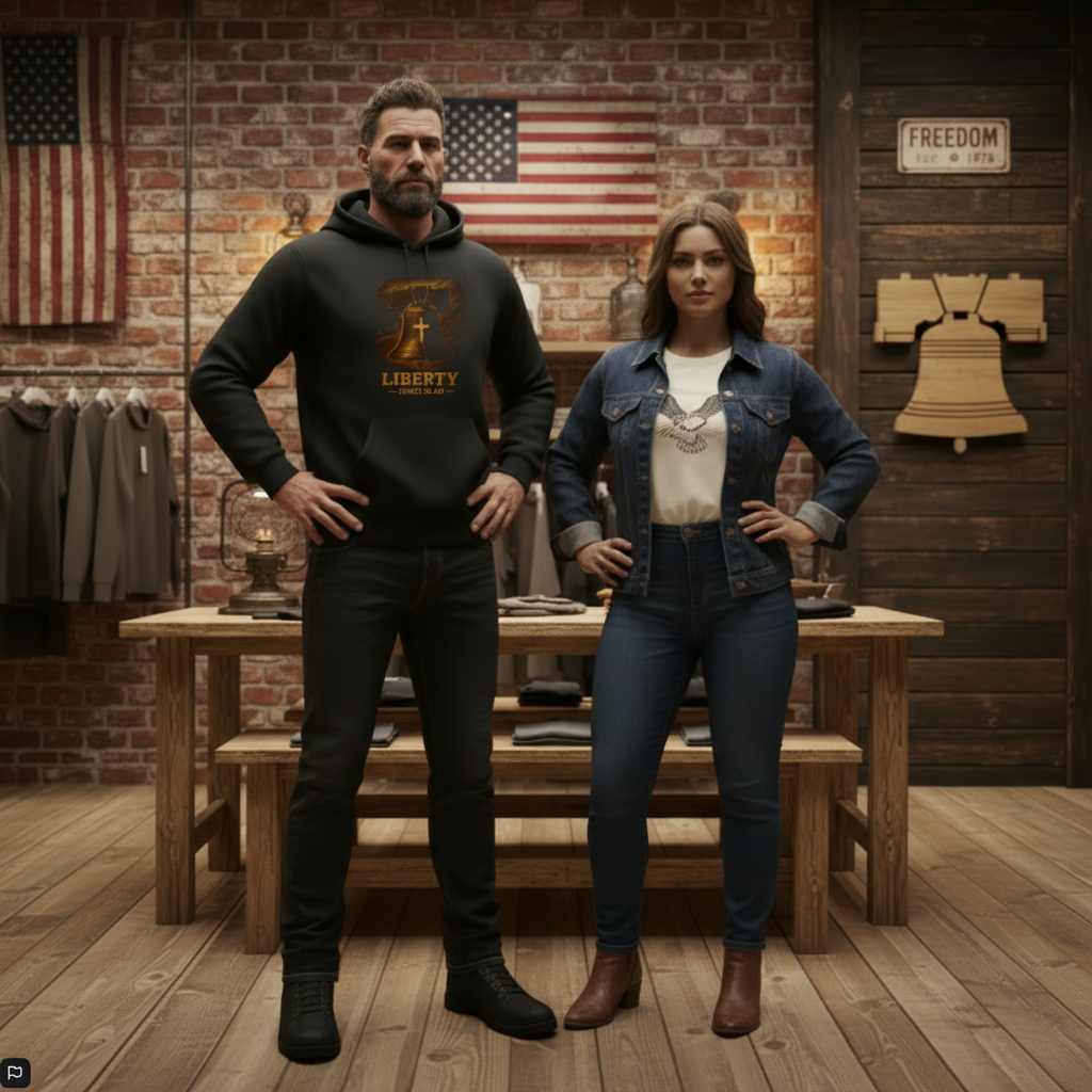 Liberty Since 33 A.D. —Adidas Ultra Elite Performance Fleece Hoodie