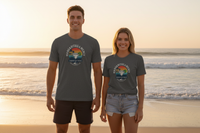 Margaritas & Mercy - Athletic Heather Beach Lifestyle