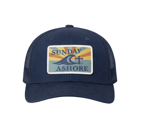 Sunday Ashore - Richardson 115 Premium Embroidered Low Profile Trucker Hat
