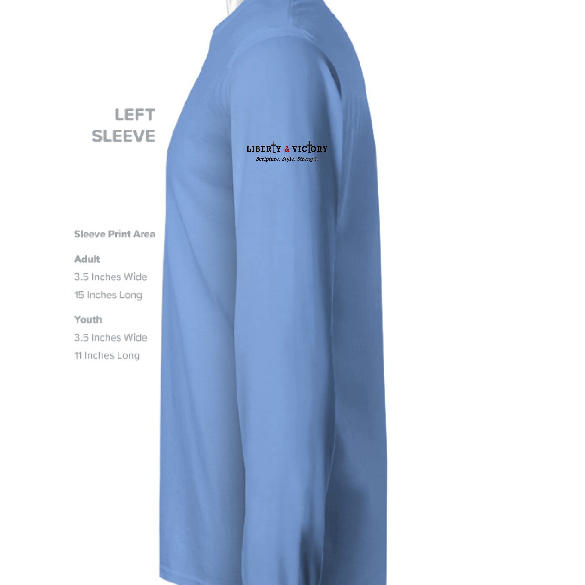 Carolina Blue - SLEEVE_LEFT