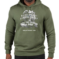 Christian Hoodie Lionheart Design - view 6 - Liberty & Victory