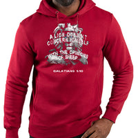 Christian Hoodie Lionheart Design - view 7 - Liberty & Victory