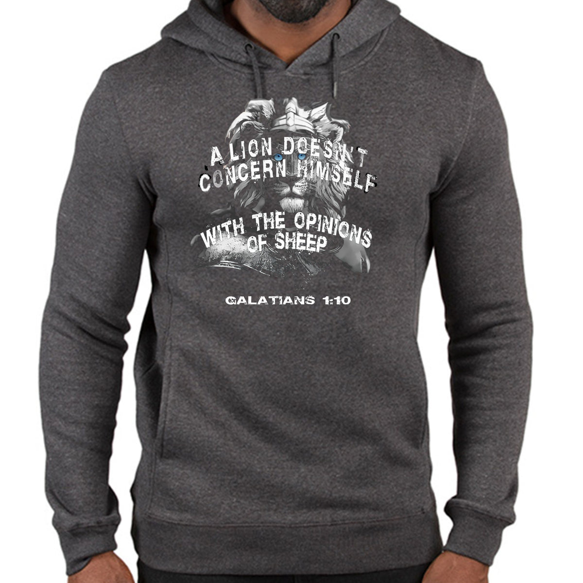 CHARCOAL HEATHER - FRONT