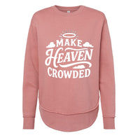 Christian Hoodie Make Heaven Crowded – Women’s Design - view 6 - Liberty & Victory