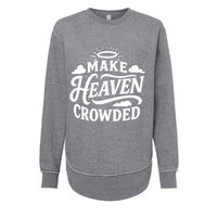 Christian Hoodie Make Heaven Crowded – Women’s Design - view 8 - Liberty & Victory
