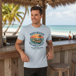 Solid Carolina Blue Triblend - FRONT