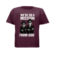 Christian T-Shirt Blues Brothers Kids FROM GOD Design - lifestyle view - Liberty & Victory