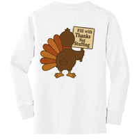 Christian T-Shirt Glory, Not Gravy – Youth Premium Design - back view - Liberty & Victory