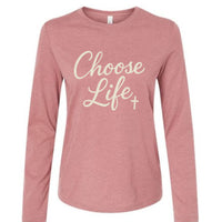Christian T-Shirt Choose Life – Created With Premium Design - view 7 - Liberty & Victory