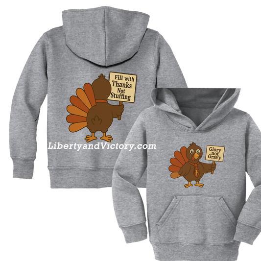 Glory Not Gravy | Toddler Fleece Hoodie