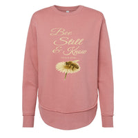 Christian T-Shirt Bee Still & Know – Premium Design - back view - Liberty & Victory