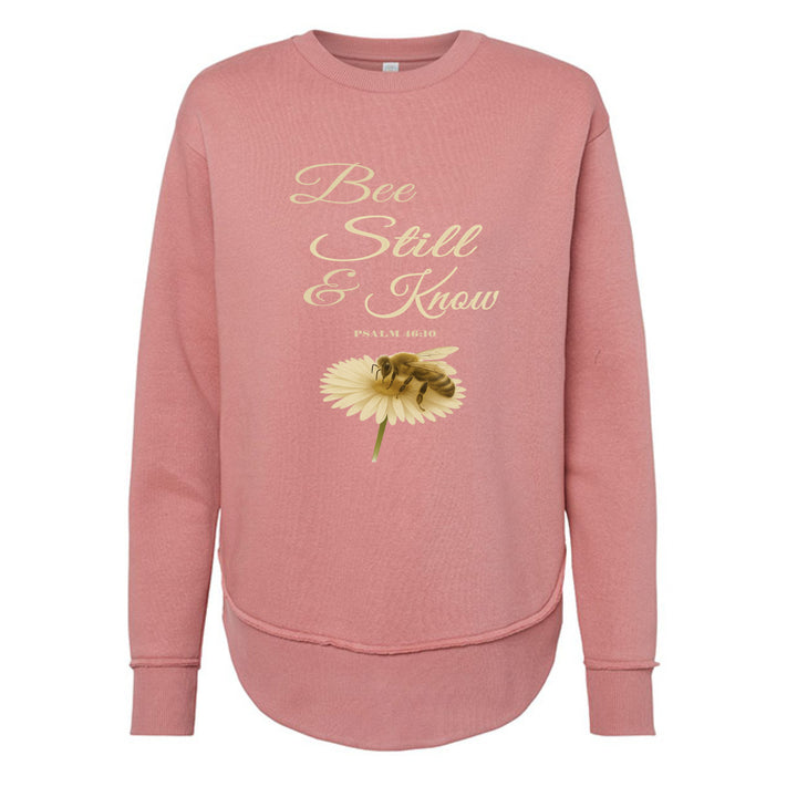 Christian T-Shirt Bee Still & Know – Premium Design - back view - Liberty & Victory