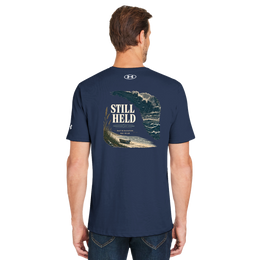 Coastal Faith T-Shirt | Coastal Redemption — Still Held Elite Under Armour Performance Tee| Signature Line | Veteran-Owned | Liberty & Victory Co.