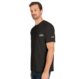 Coastal Faith T-Shirt | Coastal Redemption — Still Held Elite Under Armour Performance Tee| Signature Line | Veteran-Owned | Liberty & Victory Co.