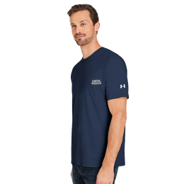 Coastal Faith T-Shirt | Coastal Redemption — Still Held Elite Under Armour Performance Tee| Signature Line | Veteran-Owned | Liberty & Victory Co.