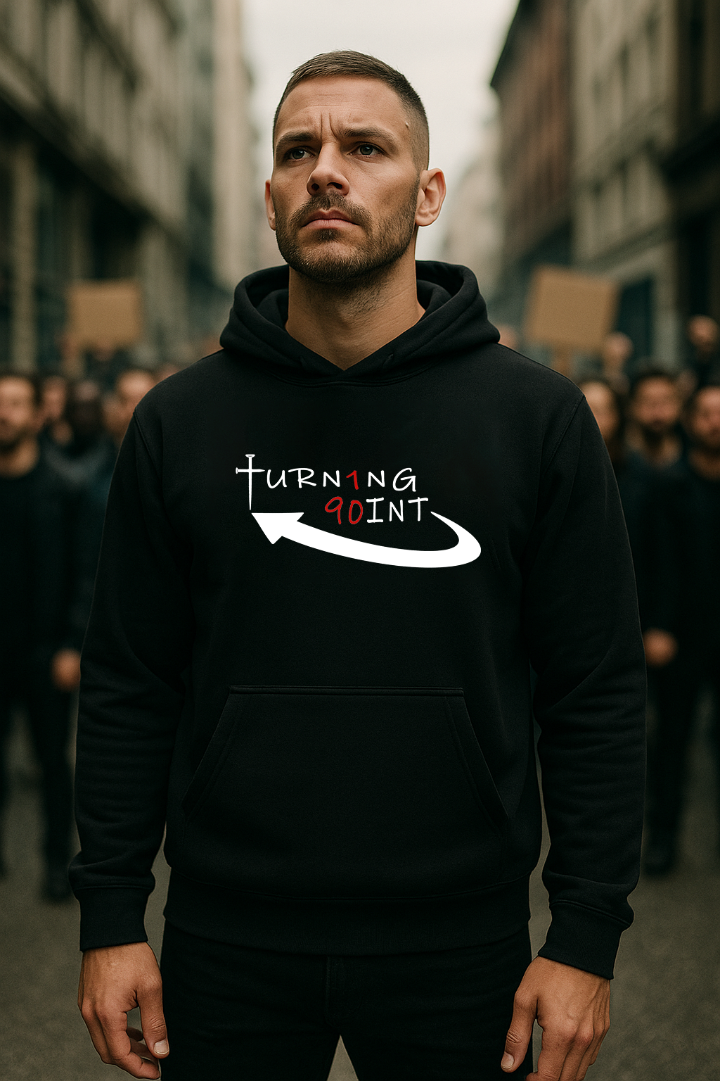 Turning to Hope 9-10 Remembrance Premium Hoodie