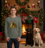 O’ Come Let Us Adore Him | Nativity Pups Long Sleeve Tee