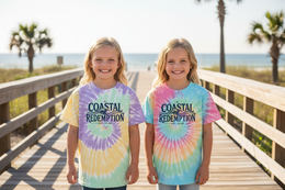 Twin Girls Coastal Redemption Tie-Dye