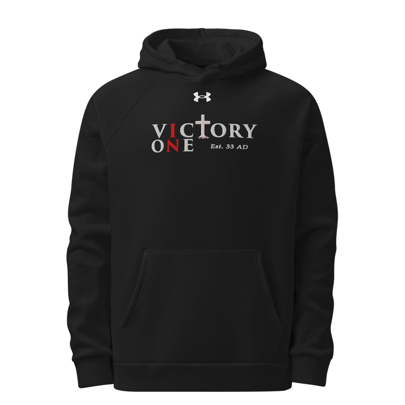 Victory-In-One™ EST. 33 AD Ultra Premium Embroidered Under Armour Hoodie detail