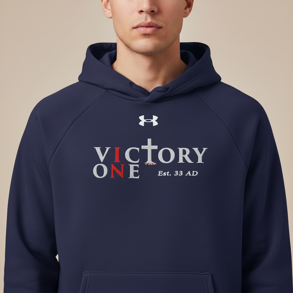 Victory-In-One™ EST. 33 AD Ultra Premium Embroidered Under Armour Hoodie
