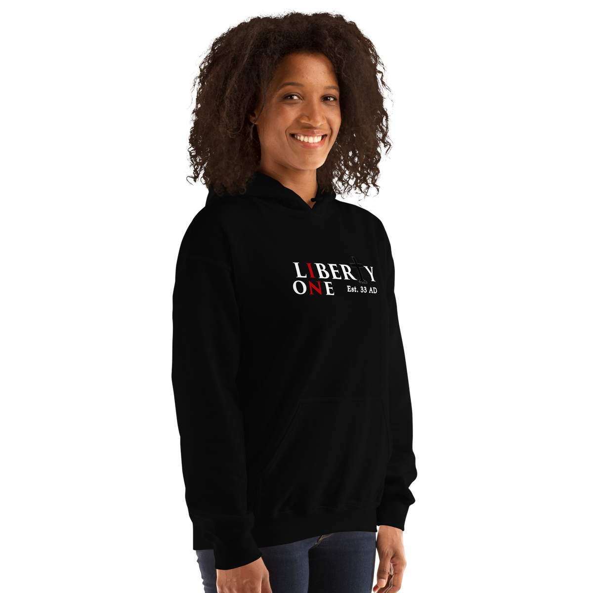 Liberty-In-One™ – Est. 33 AD Everyday Hoodie