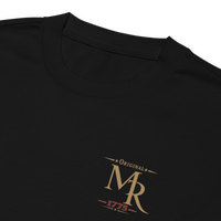 Patriotic Heritage LS T-Shirt | Midnight Rider Original MR Monogram & Heritage Back | Signature Line | Veteran-Owned | Liberty & Victory Co.