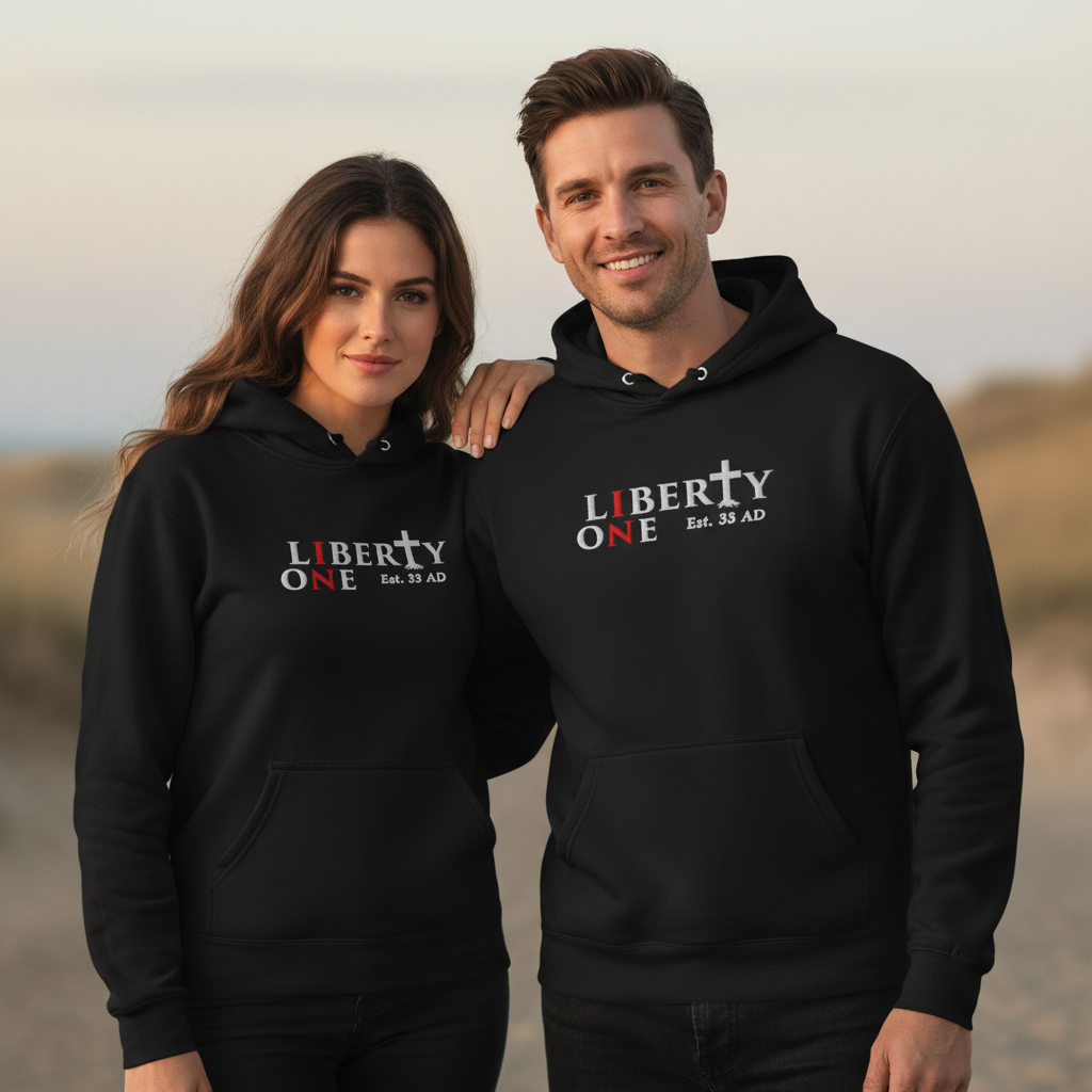 Liberty-In-One Reserve Stock Embroidered Faith Hoodie