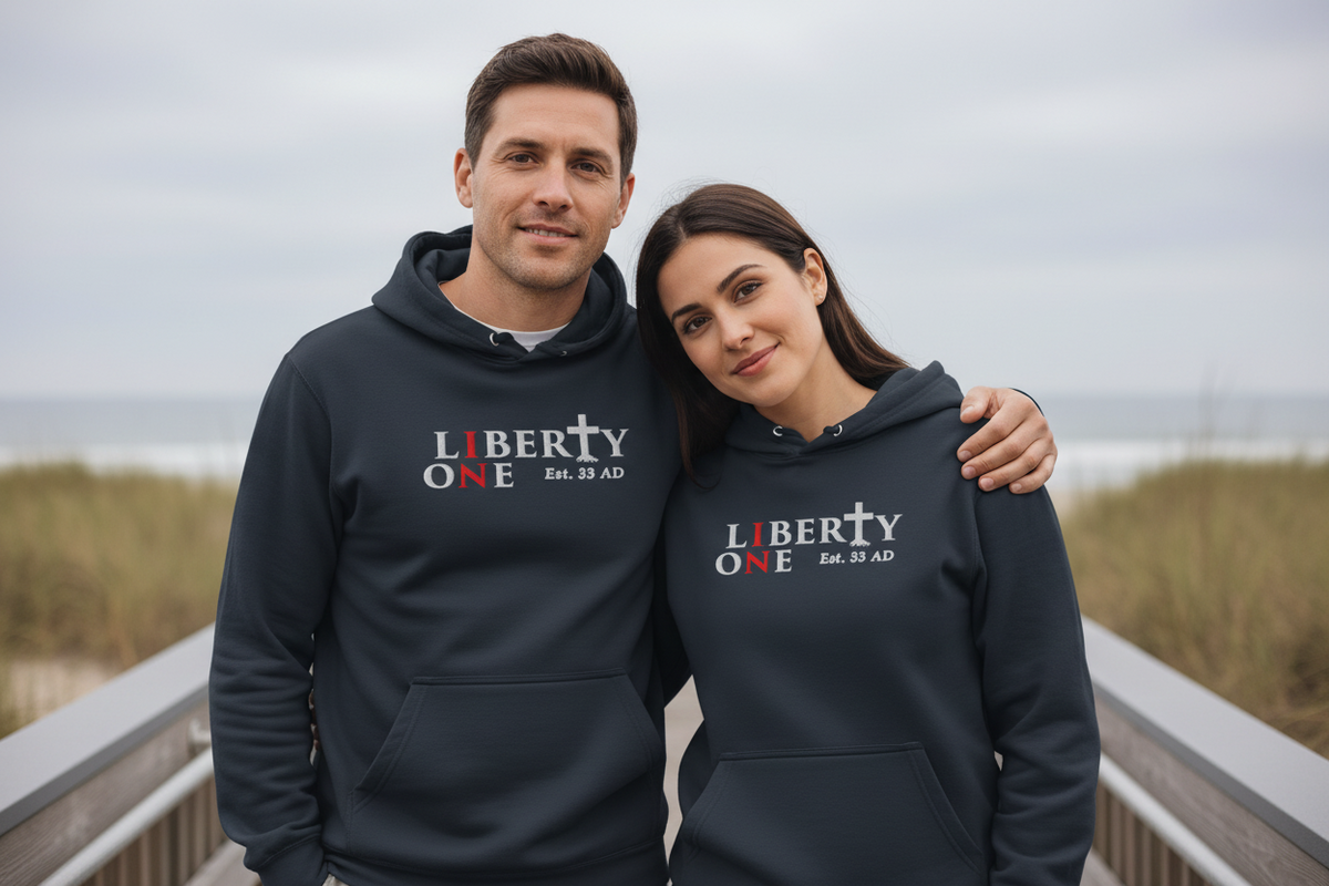 Liberty-In-One Reserve Stock Embroidered Faith Hoodie