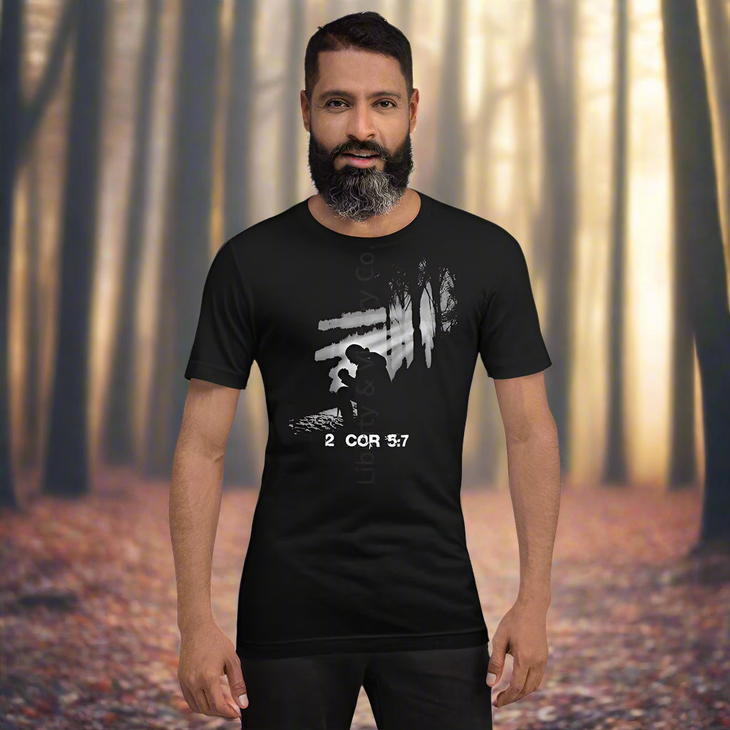 Apparel – Faith Forward Over Sight – Valley Forge 5:7  Liberty-In-One Collection©