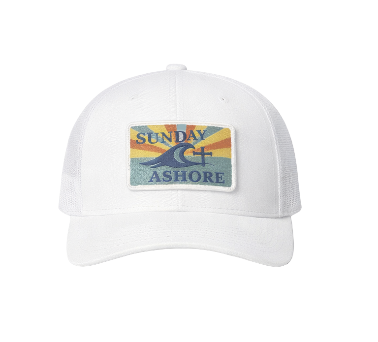 Sunday Ashore - Richardson 115 Premium Embroidered Low Profile Trucker Hat