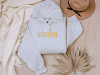 Christian Hoodie | Broken/Unbroken Ultra Elite Female Performance Design | Faith-Based Headwear | Liberty & Victory